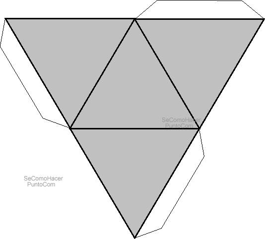 Dibujo de piramide cuadrangular - Imagui