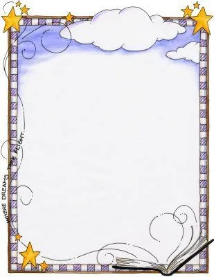 Bordes para notitas infantiles - Imagui