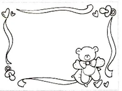 Maestros de Corazón: Bordes o marcos para notas y etiquetas Maestros de Corazón: Bordes o marcos para notas y etiquetas