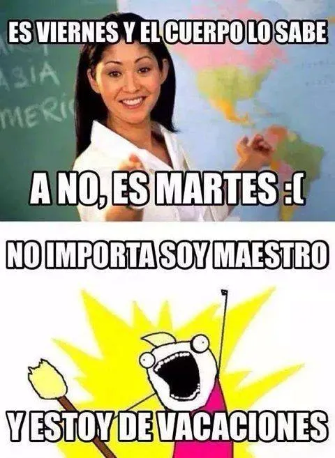 Los Maestros De Vacaciones | Hola XD