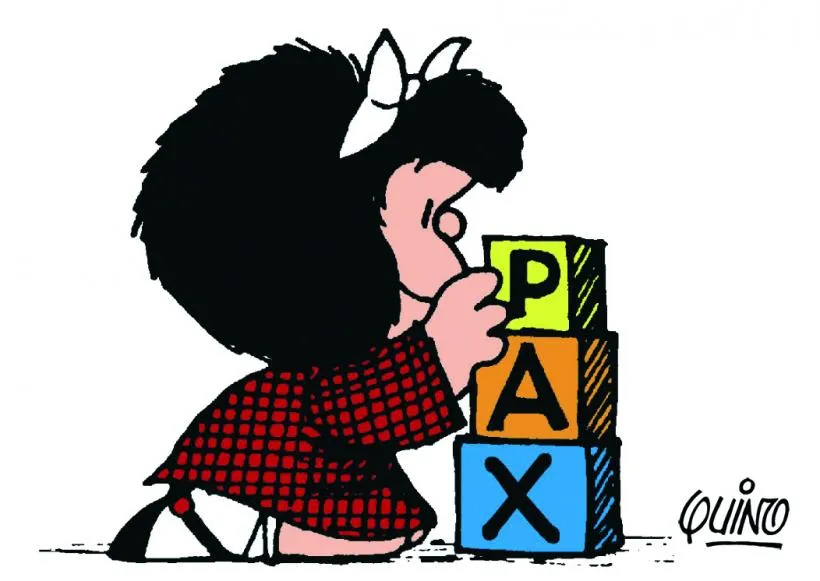 Aprender a dibujar mafalda y los cubitos - es.hellokids.com Aprender a dibujar mafalda y los cubitos - es.hellokids.com