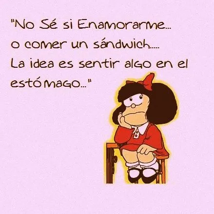 Mafalda enamorada | MAFALDA | Pinterest