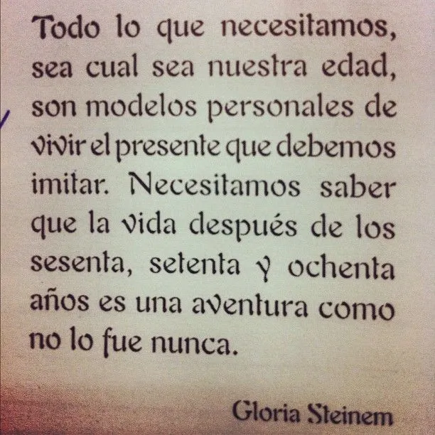 Cosas de Maga y de Viajera • Gloria Steinem #frases #escritoras ...