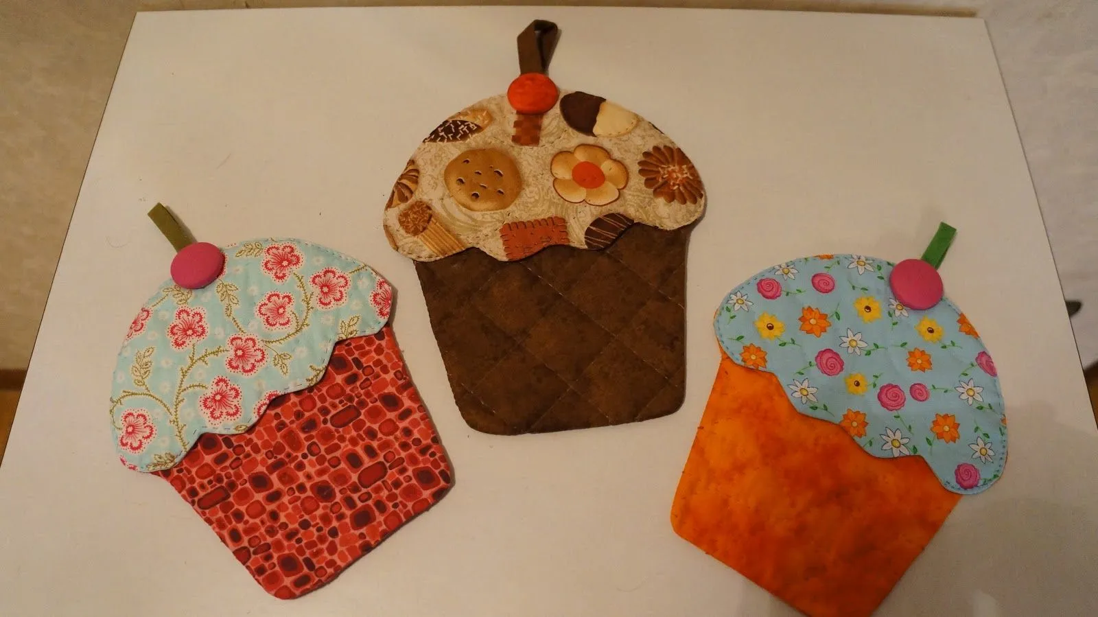 Magdalenas de patchwork - Imagui