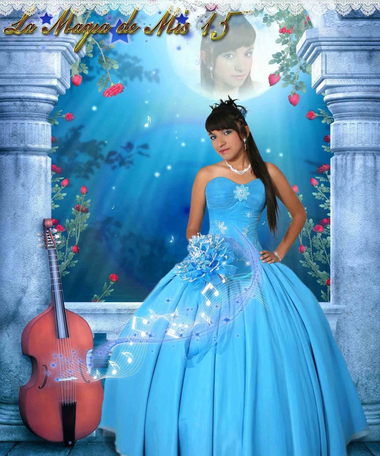 La magia de tus 15 años v2 - Plantillas para photoshop 2016 La magia de tus 15 años v2 - Plantillas para photoshop 2016