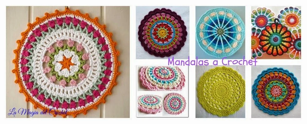 La Magia del Crochet: MANDALAS A CROCHET