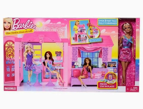 Barbie Casa De Playa + Barbie Incluida - BsF 11.000,00 en MercadoLibre
