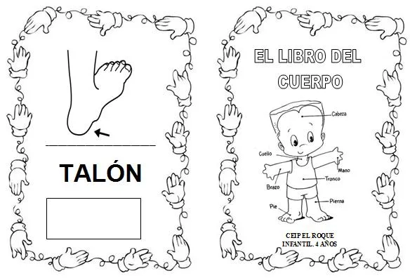Libros para colorear partes del cuerpo - Imagui Libros para colorear partes del cuerpo - Imagui