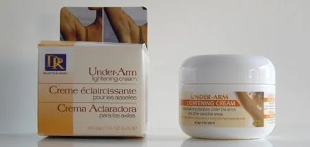 Crema aclarante especial para axilas