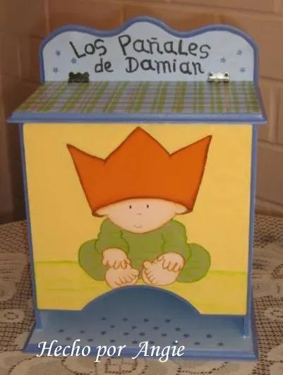 magicas manualidades: la Pañalera de Damian magicas manualidades: la Pañalera de Damian