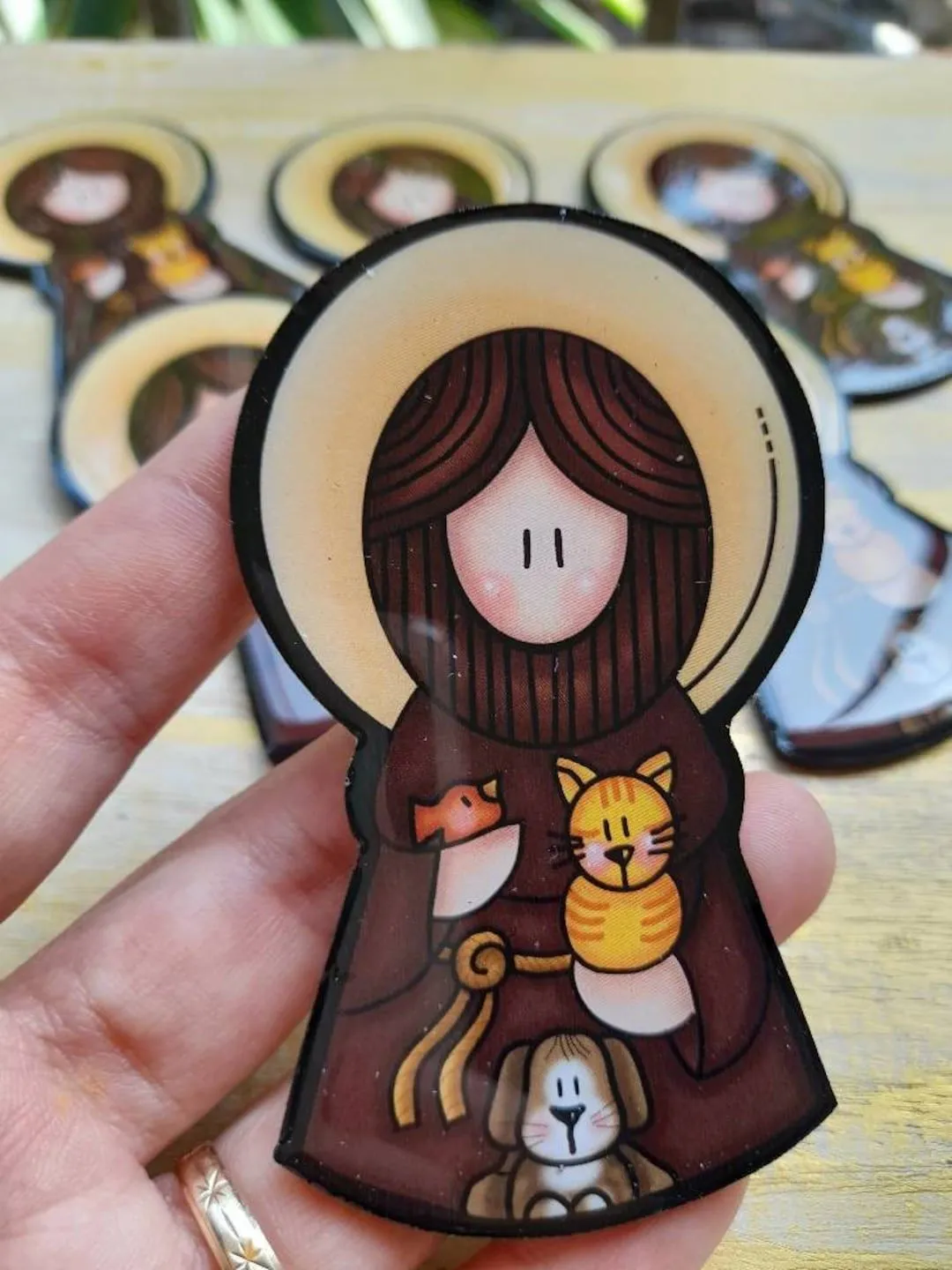 Magnetos/ San Francisco de Asis/ recuerdo de primera comunión/ recordatorios de bautizo/ confirmación. - Etsy México Magnetos/ San Francisco de Asis/ recuerdo de primera comunión/ recordatorios de bautizo/ confirmación. - Etsy México
