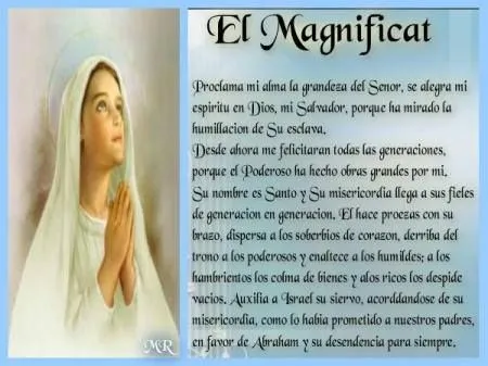 La Magnifica | C.- Oraciones... | Pinterest