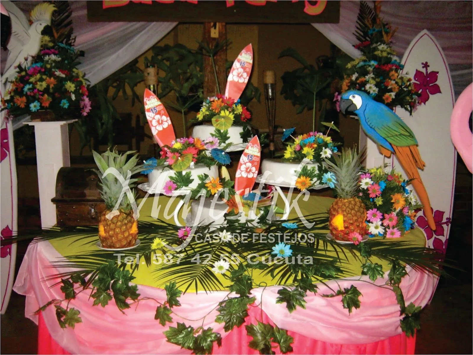 Majestik eventos: 15 AÑOS HAWAIANAO - RESTAURANTE KILOMETRO 8