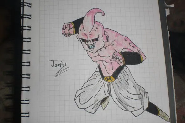 Imagenes de majin Boo para dibujar - Imagui