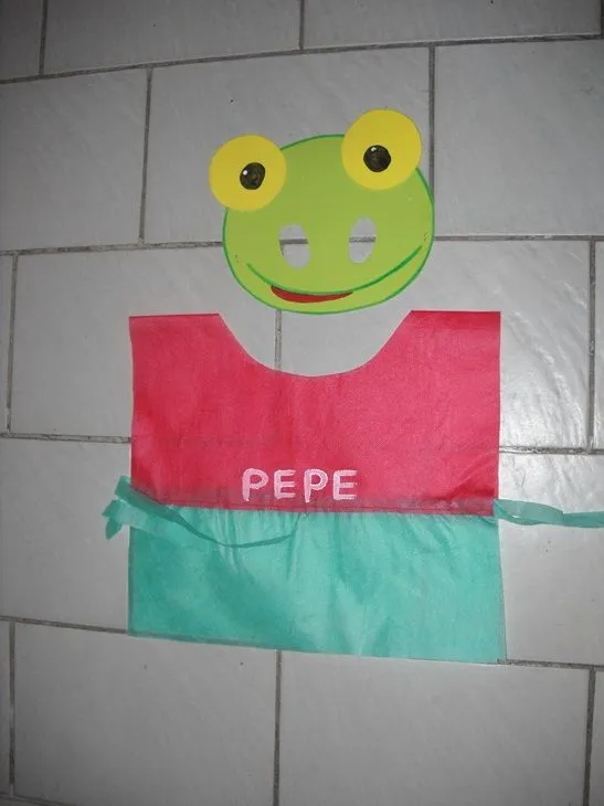 Majo diseño en souvenirs: Cumple Sapo Pepe