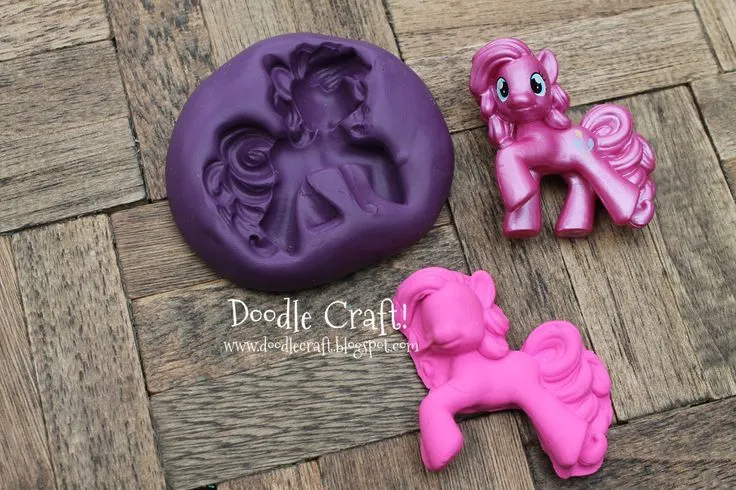 Make your own Silicone Molds! My little pony mold for candy ...