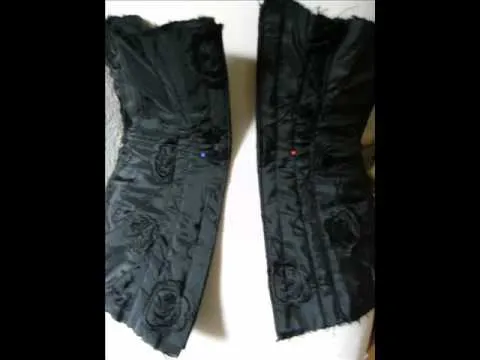 Making of a corset - YouTube