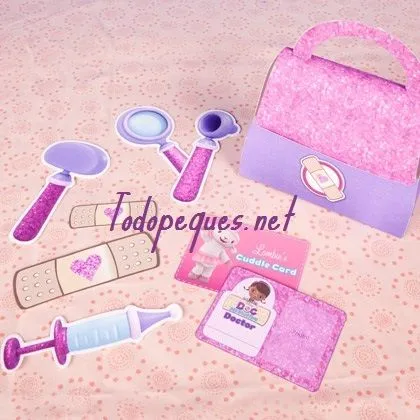 Maletín de Doctora Juguetes para imprimir y armar | Todo Peques Maletín de Doctora Juguetes para imprimir y armar | Todo Peques