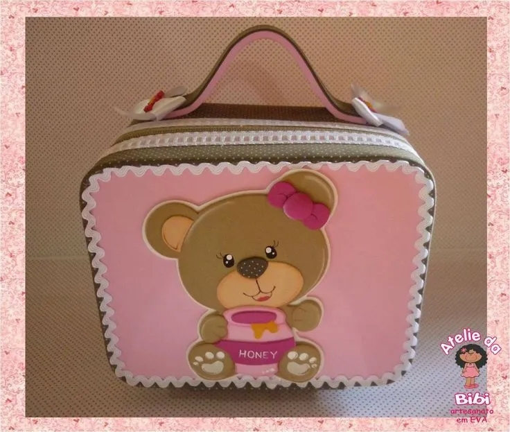 Maletita rosita osita cogida de la web... | bolsos | Pinterest Maletita rosita osita cogida de la web... | bolsos | Pinterest
