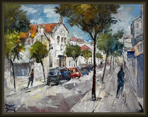 MALGRAT DE MAR - ANTIGUAS ESCUELAS MUNICIPALES -PINTURA ERNEST ...