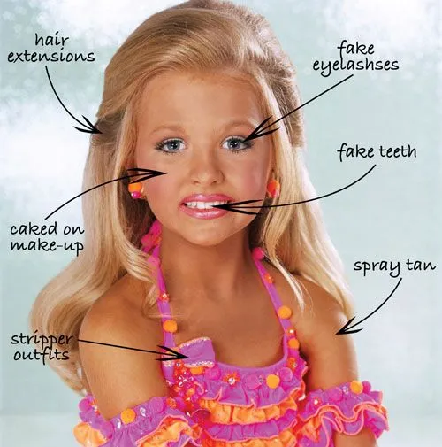LA MALINTENCIONADA: CONCURSOS DE BELLEZA PARA NIÑAS QUE AUN NO LES ...
