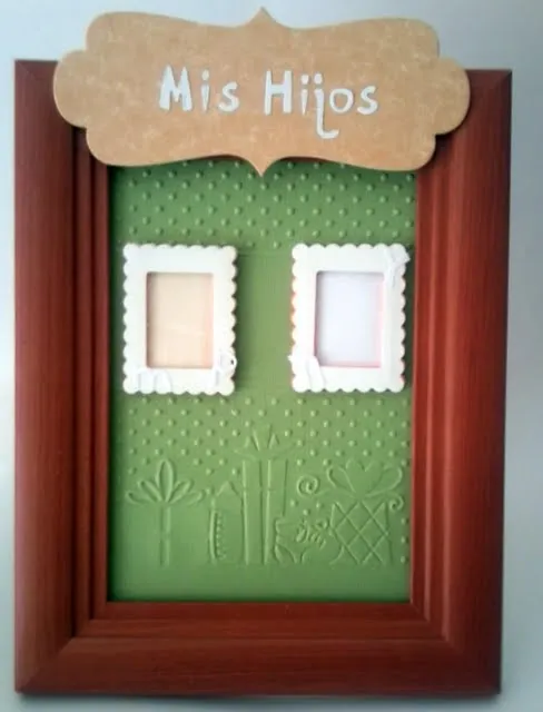 Malugvi Hecho a Mano: Porta Retrato de Diseño para Niños