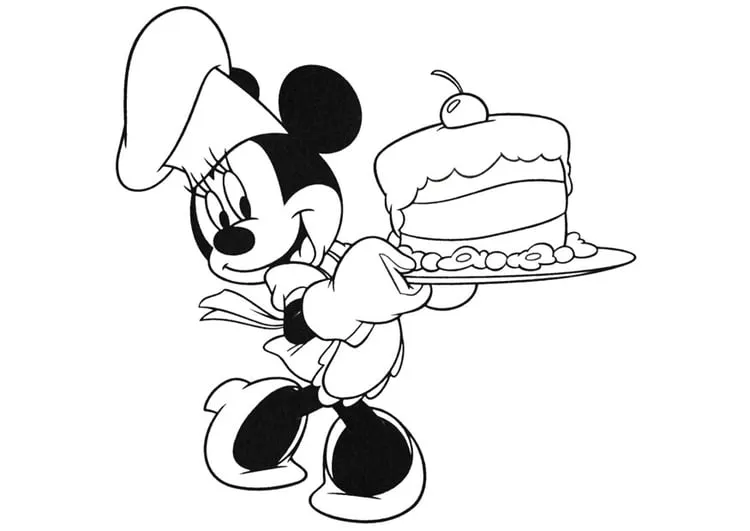 Malvorlage Minnie Mouse | Ausmalbild 20740. Malvorlage Minnie Mouse | Ausmalbild 20740.