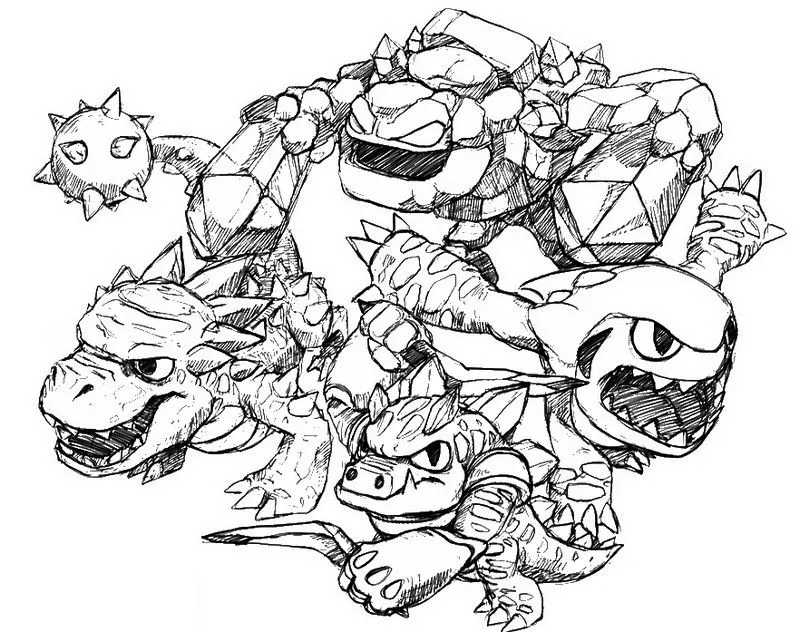 Malvorlagen Skylanders Bilder zum ausmalen