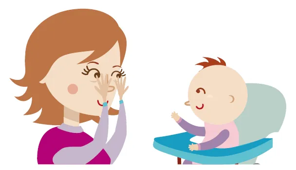 Caricatura mama y bebé - Imagui
