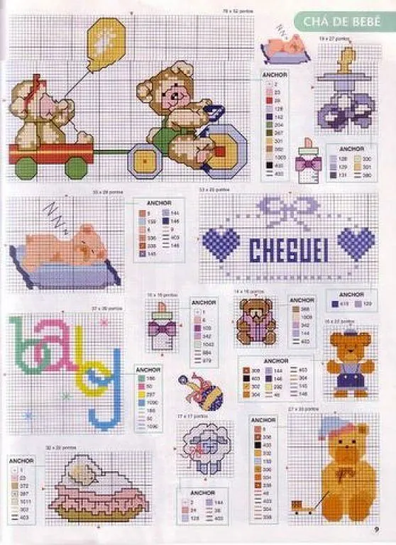mama con bebe punto de cruz | Aprender manualidades es facilisimo.com mama con bebe punto de cruz | Aprender manualidades es facilisimo.com