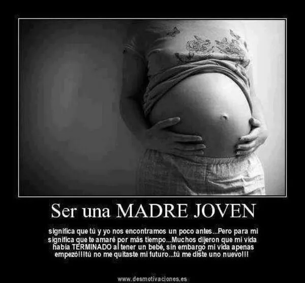 Ser mama joven | frases | Pinterest