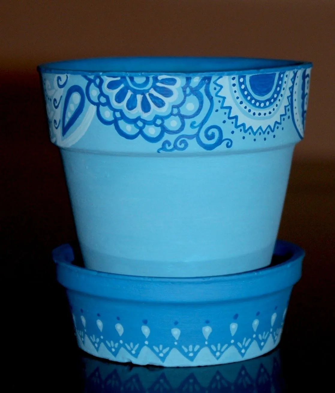 La mamá de Nicolás: Tutorial para decorar macetas