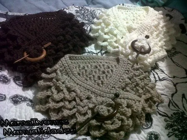 MamaIvonne Manualidades: Cuellos a Crochet