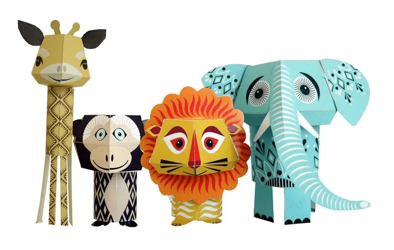 Mamás creativas: Juguetes de papel