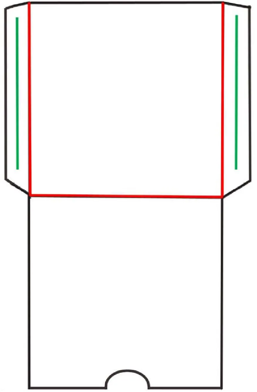 Moldes para hacer sobres de cartas - Imagui