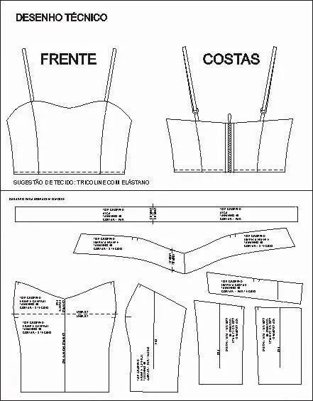 M&M Moda,Estilo e Modelagem...: MOLDE GRÁTIS TOP CROPPED M&M Moda,Estilo e Modelagem...: MOLDE GRÁTIS TOP CROPPED