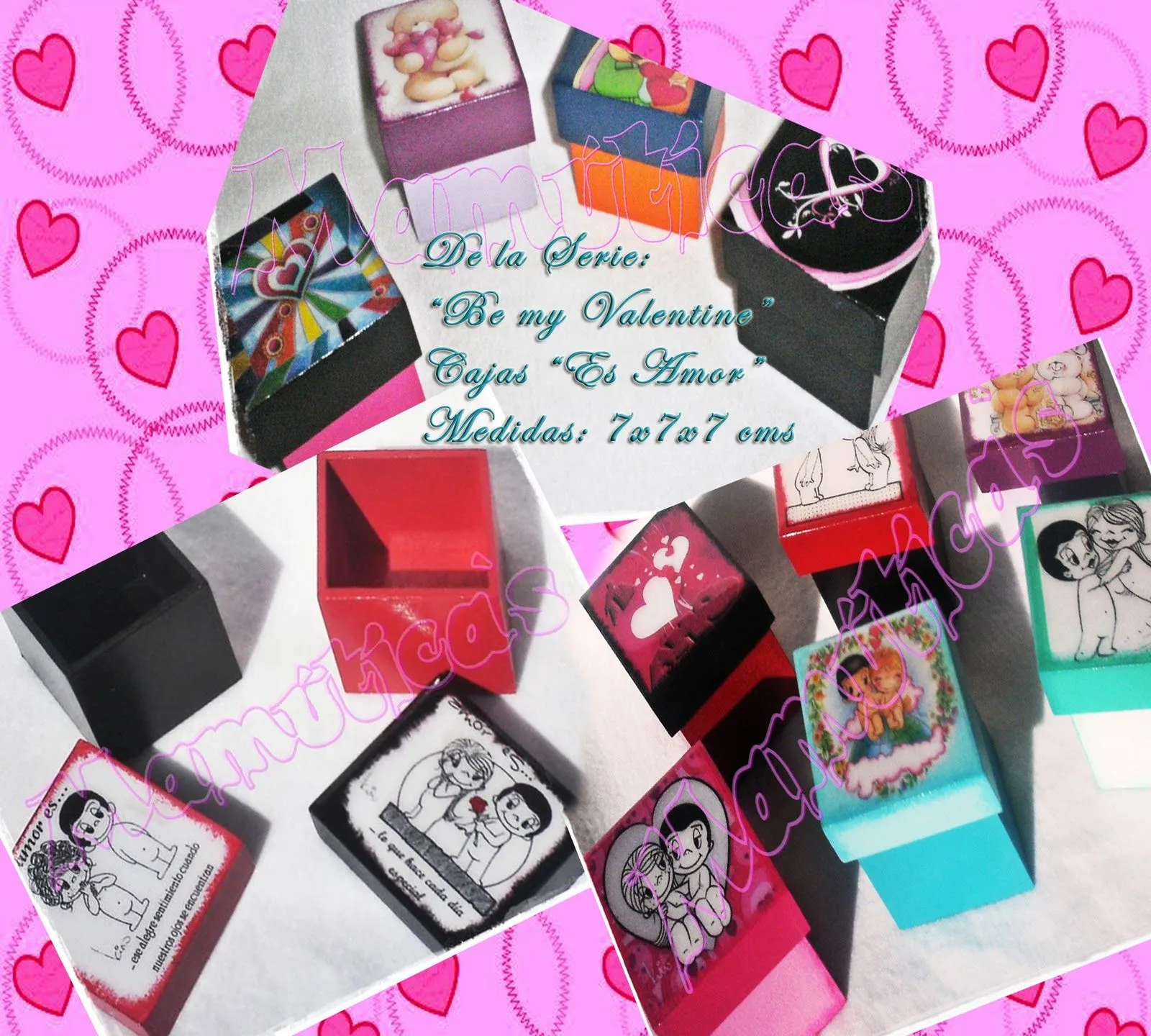 Mamutica's: Para el Dìa de San Valentìn Cajas de MDF decoradas Mamutica's: Para el Dìa de San Valentìn Cajas de MDF decoradas