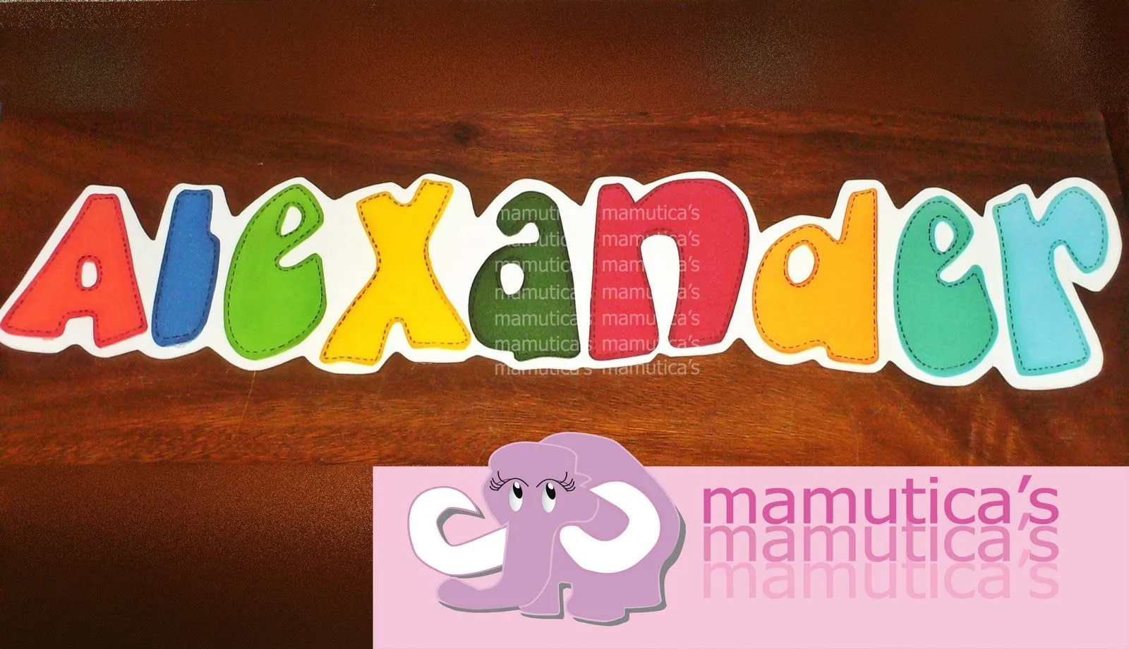 Mamutica's: Figuras para decorar cuarto del bebé