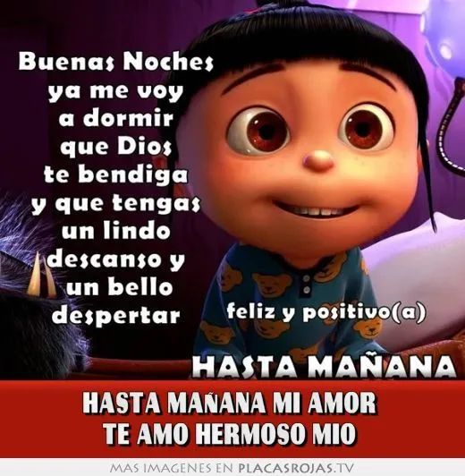 Hasta mañana mi amor te amo hermoso mío - Placas Rojas TV Hasta mañana mi amor te amo hermoso mío - Placas Rojas TV