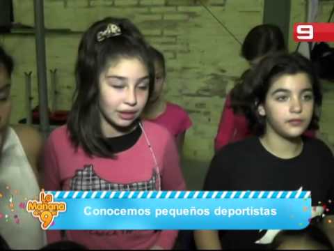 La Mañana en el 9 - GImnasio Amalia Ruiz 2° parte nenas 16/06/14 ...