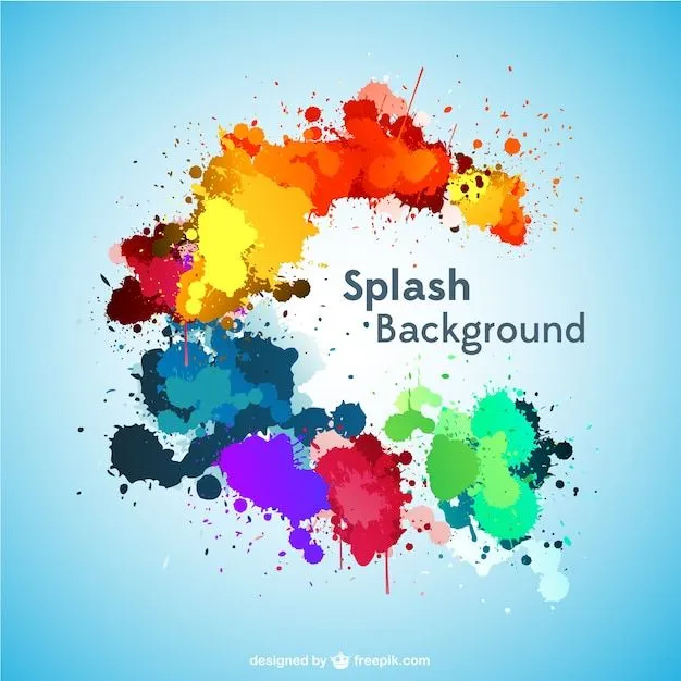 Fondo con manchas de pintura | Descargar Vectores gratis Fondo con manchas de pintura | Descargar Vectores gratis