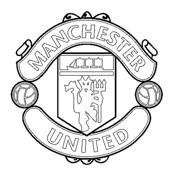 MANCHESTER UNITED : Coloriage Manchester United en Ligne Gratuit a ...