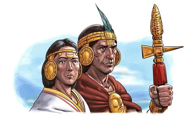 MANCO CAPAC Y MAMA OCLLO Colouring Pages MANCO CAPAC Y MAMA OCLLO Colouring Pages