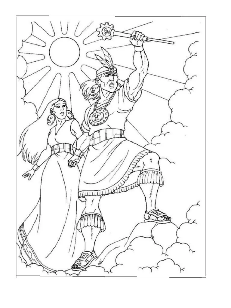 Manco Capac y Mama Ocllo para Colorear | PDF | Imperio Inca | Perú Manco Capac y Mama Ocllo para Colorear | PDF | Imperio Inca | Perú