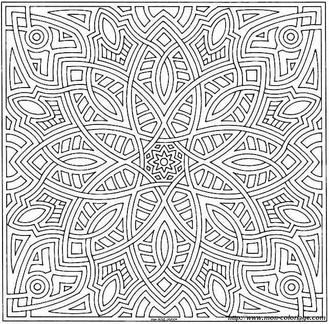 coloriages a imprimer mandala