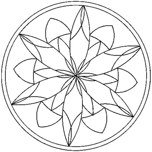 MANDALA : Coloriage Mandala en Ligne Gratuit a imprimer sur ...