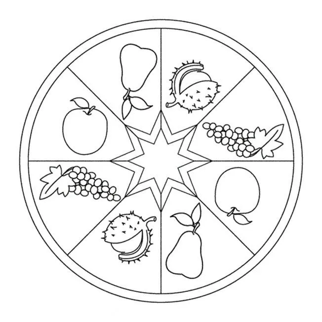 Mandala: Herbstfrüchte | Otoño | Pinterest | Mandalas Mandala: Herbstfrüchte | Otoño | Pinterest | Mandalas