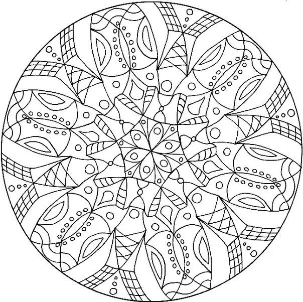 Mandala para pintar | Espacio YogArt
