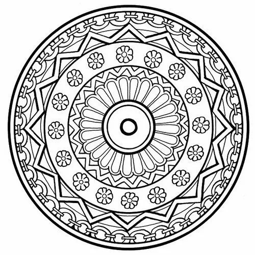 Mandala para pintar | Espacio YogArt