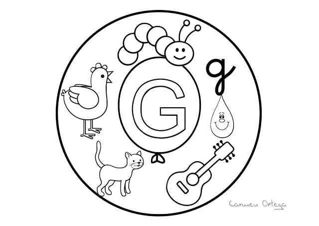 Mandalas del abecedario para colorear: Letra G | Lectura y ... Mandalas del abecedario para colorear: Letra G | Lectura y ...